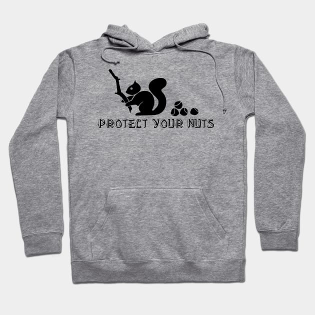 Protect your nuts Hoodie by Fibre Grease